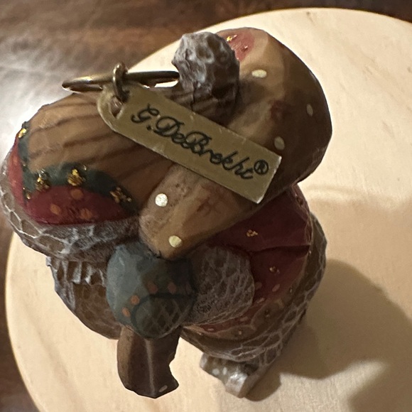 G. Debrekht Santa Figurine in Red and Gold - Picture 2 of 9